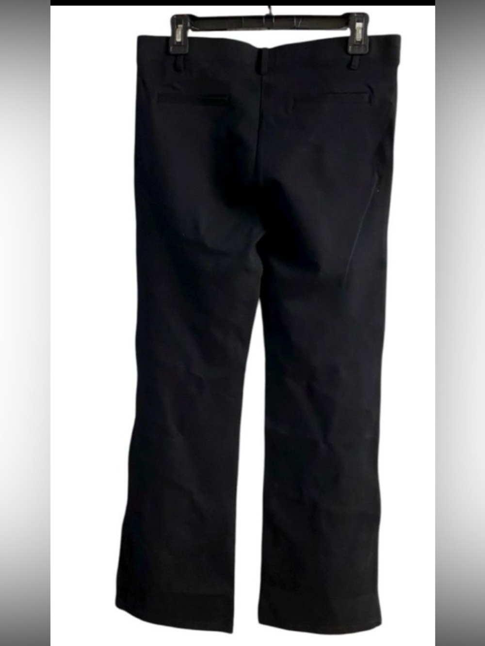Betabrand Black Bootcut Pants pull on Large - Picture 3 of 7